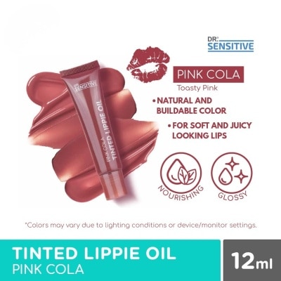 DR SENSITIVE - DR SENSITIVE Tinted Lippie Oil Pink Cola 12ml
