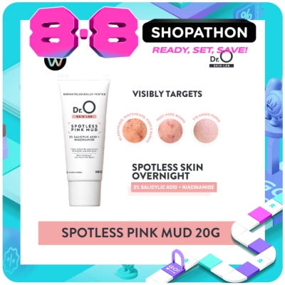 DR O - DR O Skin Lab Spotless Pink Mud Salicylic Acid + Niacinamide 20g image