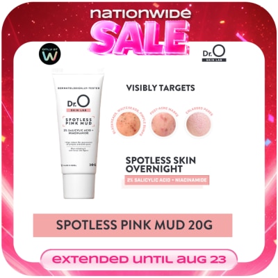 DR O - DR O Skin Lab Spotless Pink Mud Salicylic Acid + Niacinamide 20g image