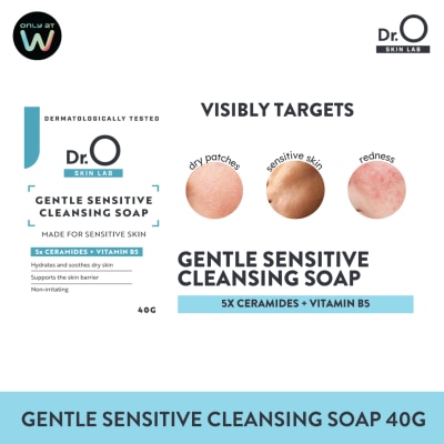 DR O - DR. O Skin Lab Gentle Sensitive Cleansing Soap 40g image