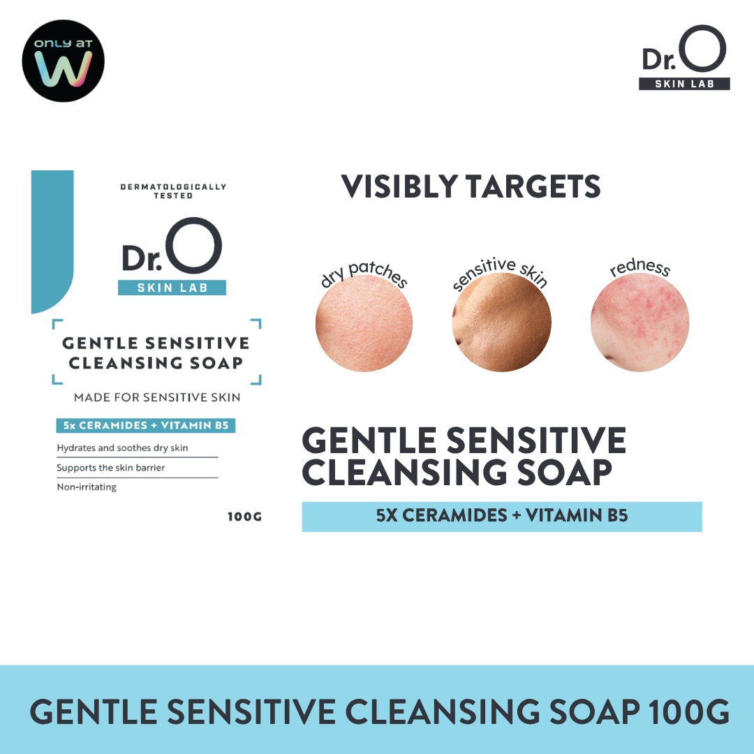 DR. O Skin Lab Gentle Sensitive Cleansing Soap 100g image