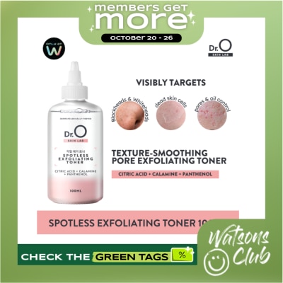 DR O Dr.O Skin Lab Spotless Exfoliating Toner 100ml image