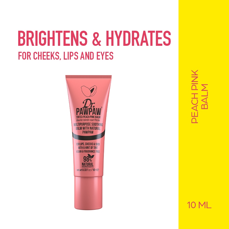 DR PAWPAW Tinted Peach Pink Balm 10ML