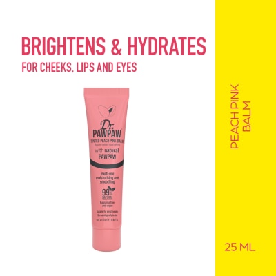 DR PAW PAW DR PAWPAW Tinted Peach Pink Balm 25ml