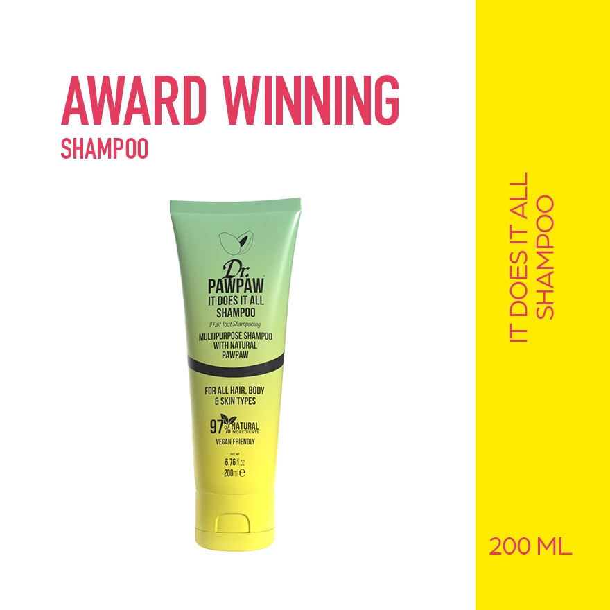 DR PAWPAW It Dose It All Shampoo 200ml