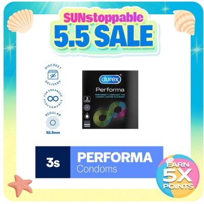 DUREX - Condoms Performa 3s