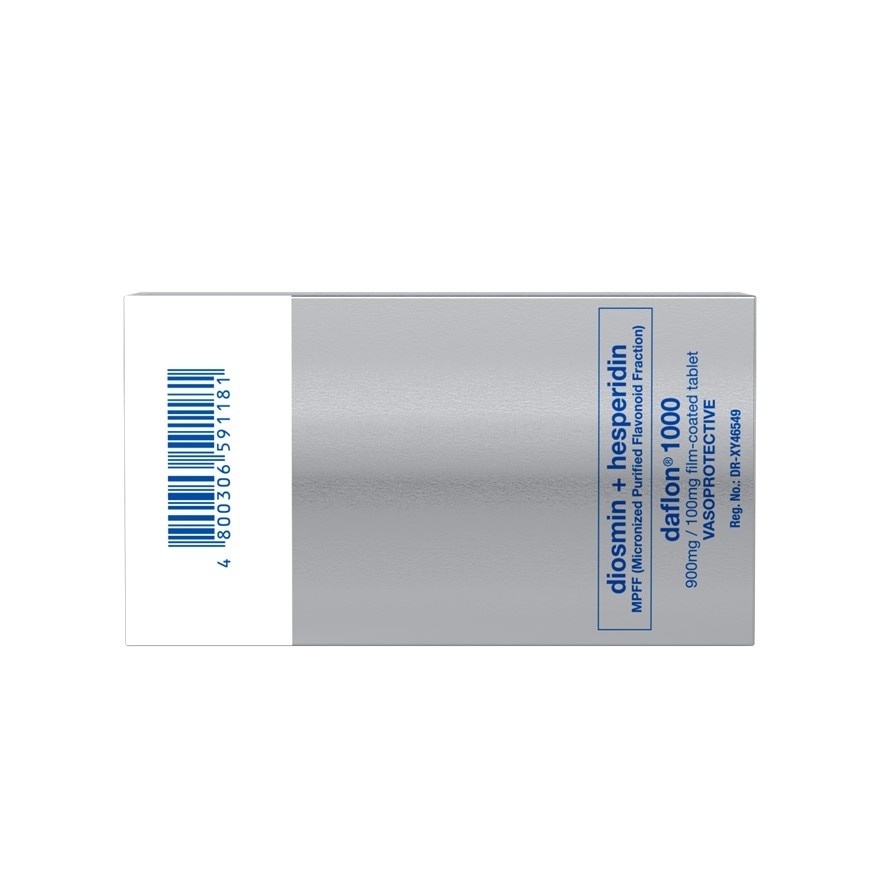 DAFLON 1000 Diosmin 900 mg  + Hesperidin 100 mg Sold Per Piece [PRESCRIPTION REQUIRED]