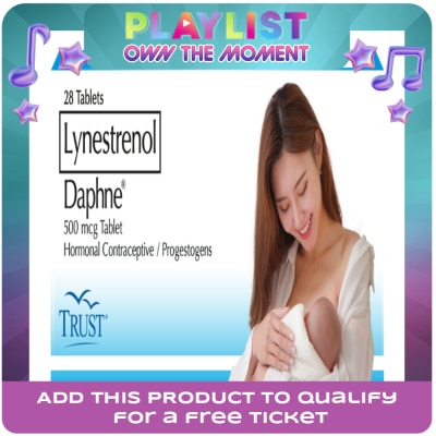 DAPHNE - Lynestrenol 500 mcg Tablets x 28 Tablets/Pack [PRESCRIPTION REQUIRED]