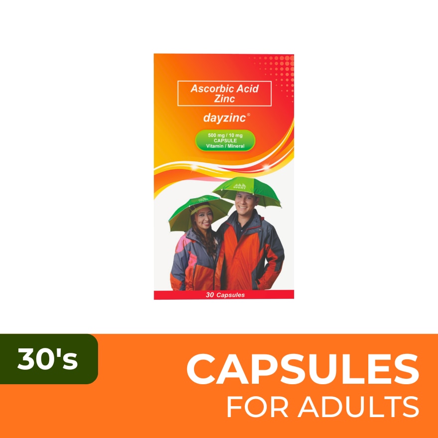 Vitamin C (Sodium Ascorbate + Zinc) 30 Capsules image