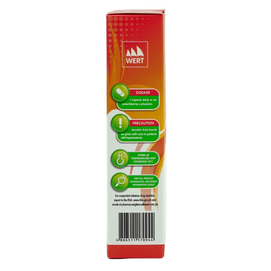 Vitamin C (Sodium Ascorbate + Zinc) 30 Capsules image