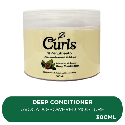 CURLS - Zenutrients Deep Conditioner Protain-Free Deep Conditioner with Avocado & Tea Tree 300ml image