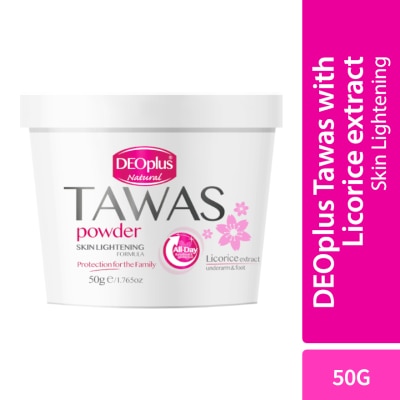 DEOPLUS Tawas Powder w/ Licorice Extract 50G