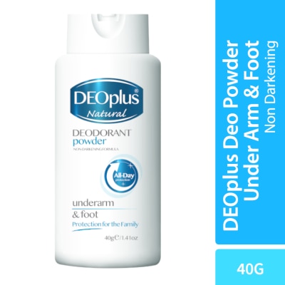 DEOPLUS Natural Deodorant Powder 40g