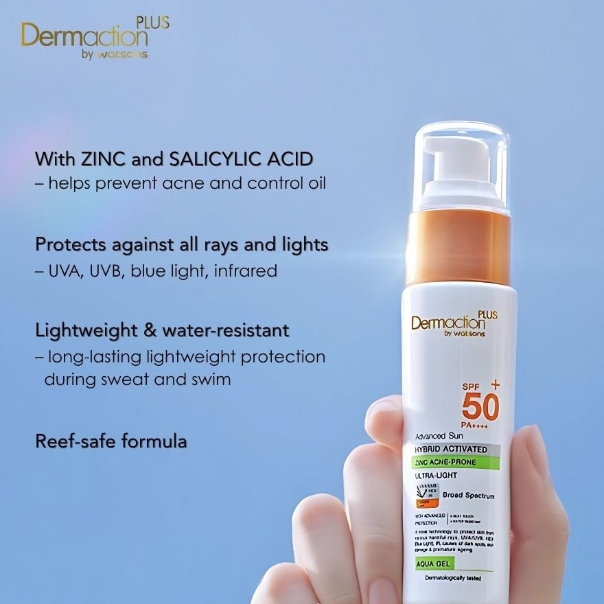 Acne Prone Gel Sunscreen with Zinc SPF50 40ml