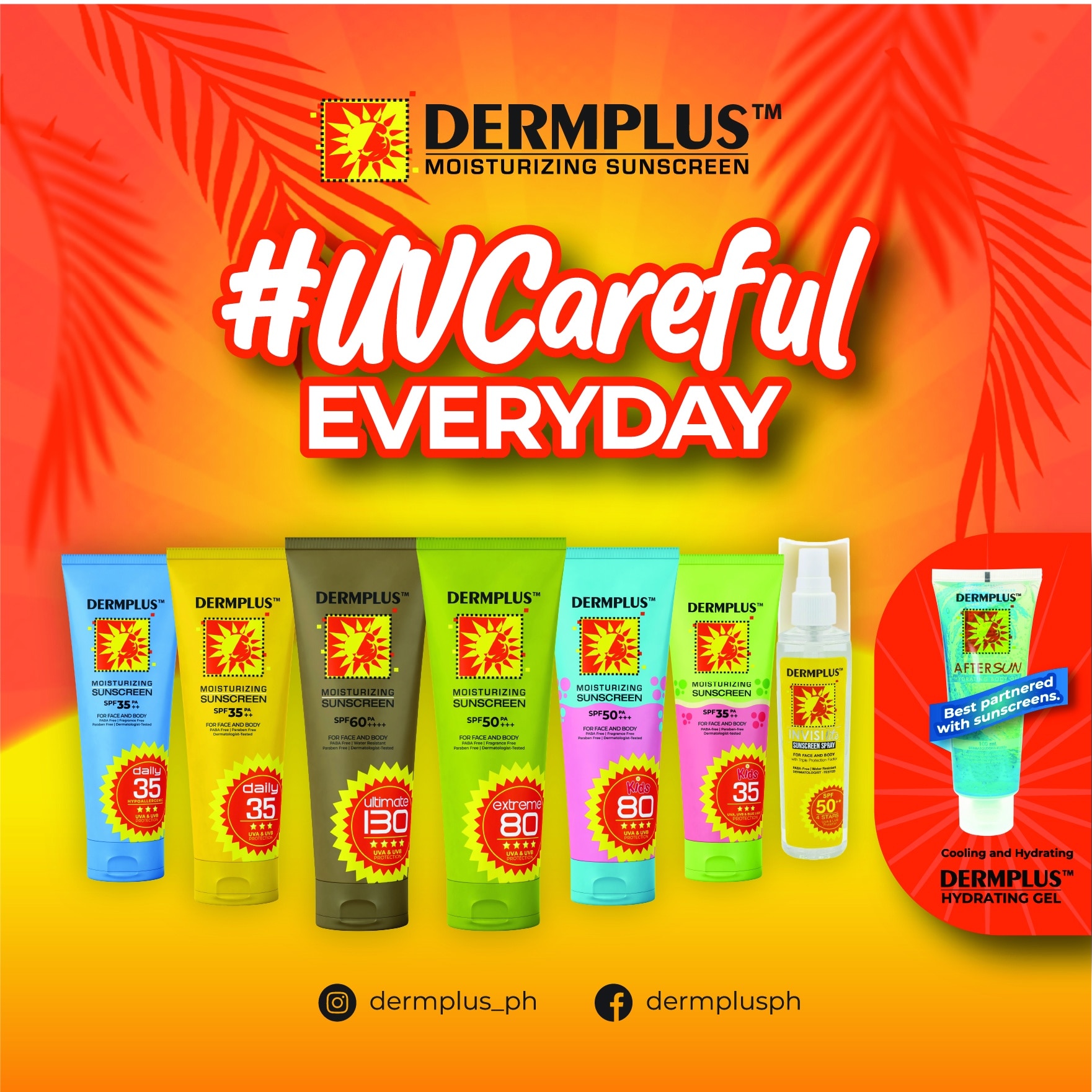 DERMPLUS Moisturizing Sunscreen SPF60 PA ++++