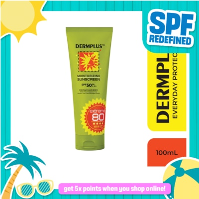 DERMPLUS - DERMPLUS SUNSCRN EXTREME SPF80 100ML