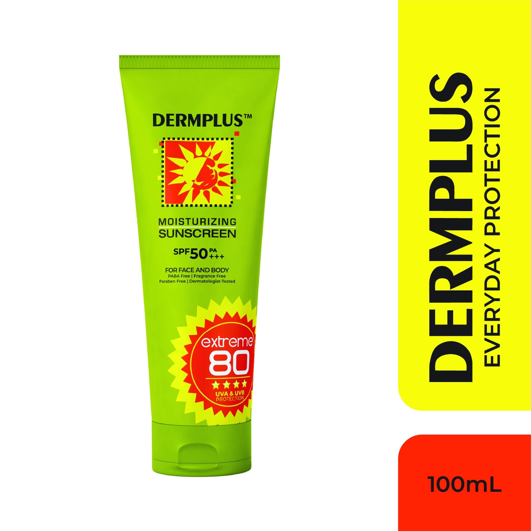 DERMPLUS SUNSCRN EXTREME SPF80 100ML