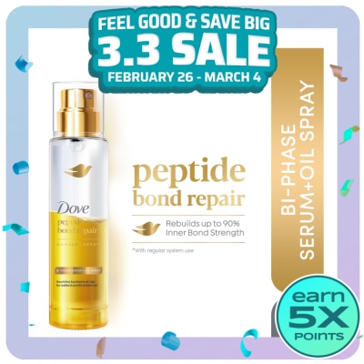 DOVE DOVE Peptide Bond Repair Hair Serum + Oil Spray 77ml