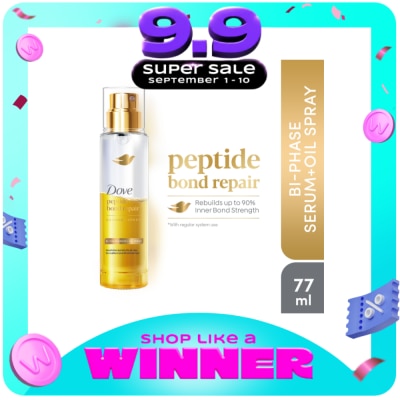 DOVE - DOVE Peptide Bond Repair Hair Serum + Oil Spray 77ml image