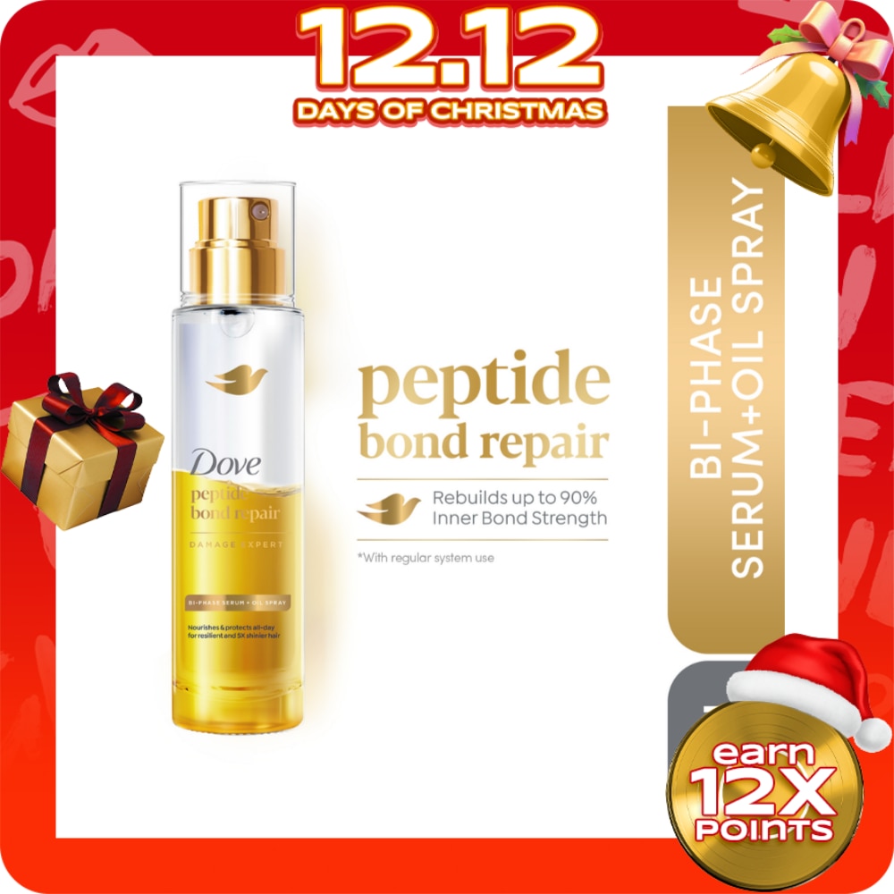 DOVE Peptide Bond Repair Hair Serum + Oil Spray 77ml