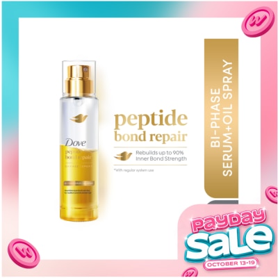 DOVE DOVE Peptide Bond Repair Hair Serum + Oil Spray 77ml image
