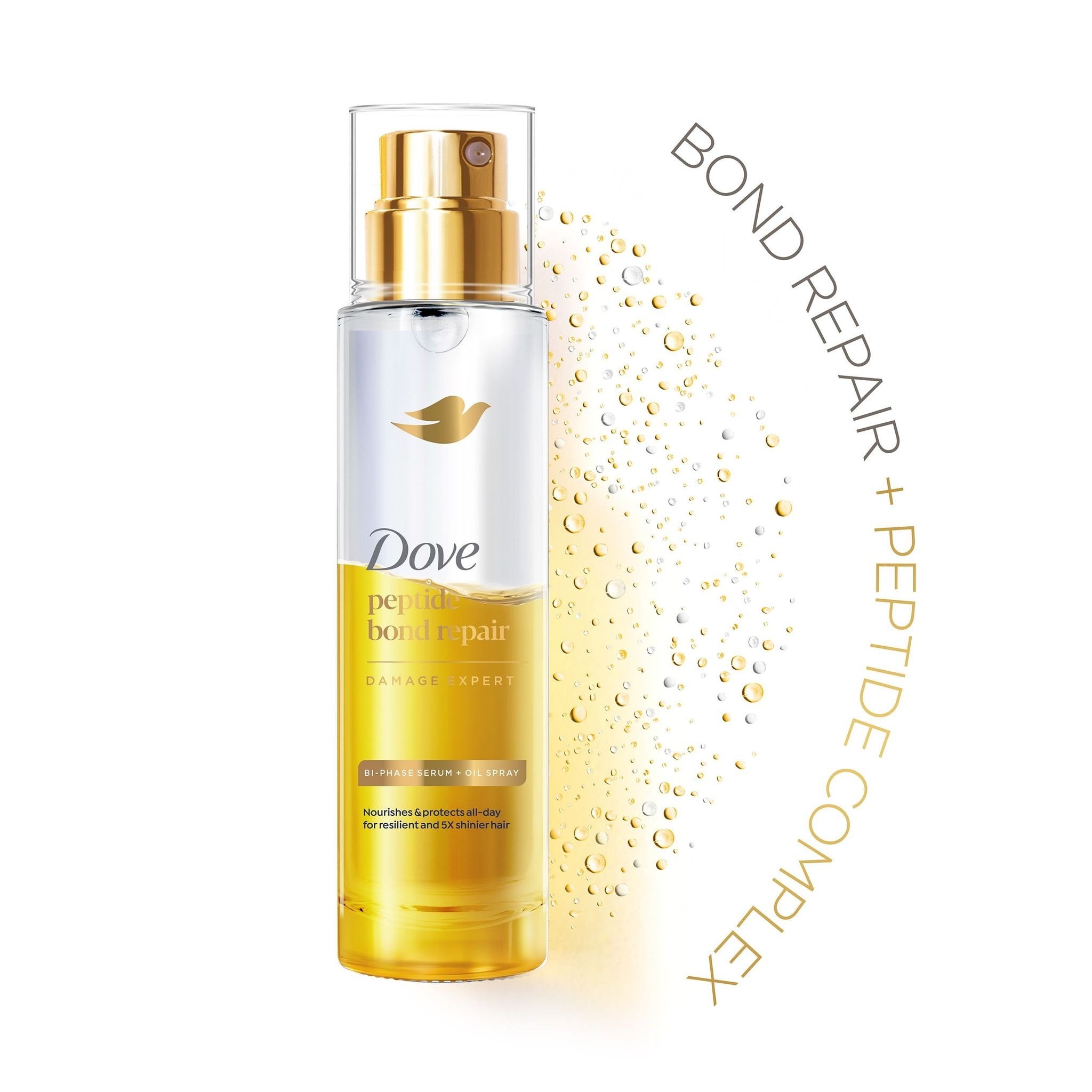 DOVE Peptide Bond Repair Hair Serum + Oil Spray 77ml