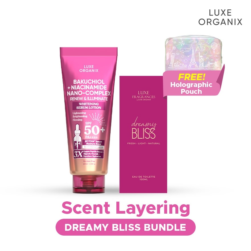 LUXE ORGANIX Scent Layering Dreamy Bliss Bundle