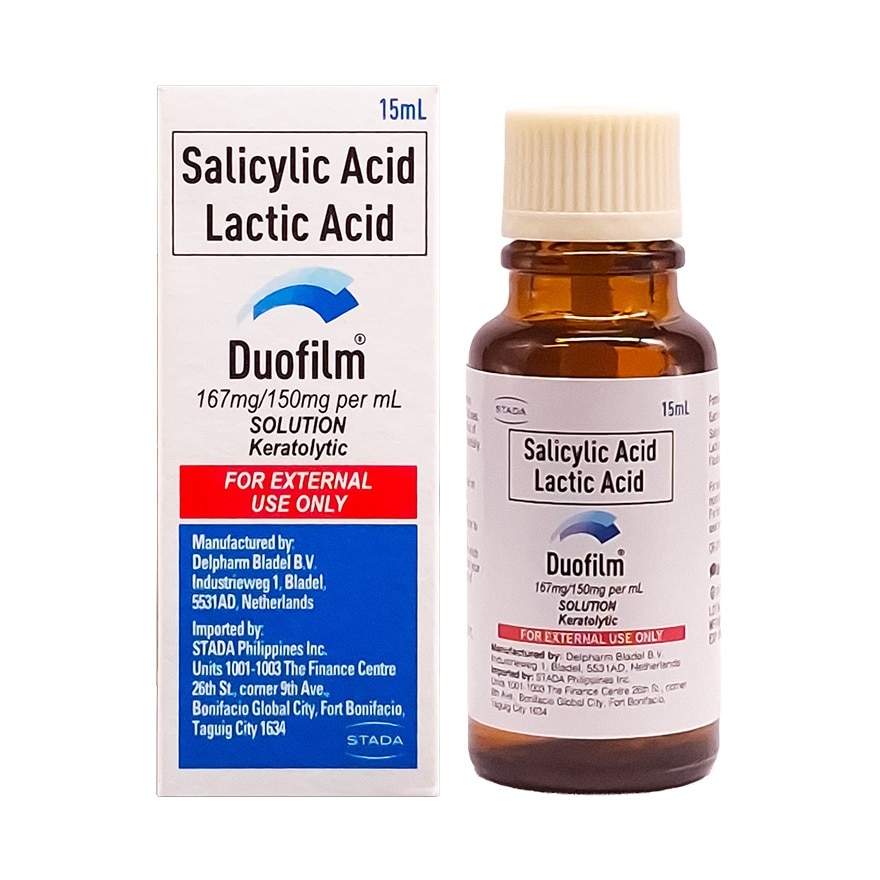 Salicylic Acid + Lactic Acid Solution 167mg/150mg 15ml
