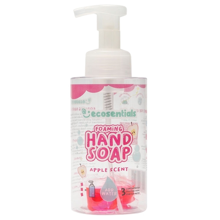 ECOSENTIALS Foaming Hand Soap Pods Apple Scent Starter Kit