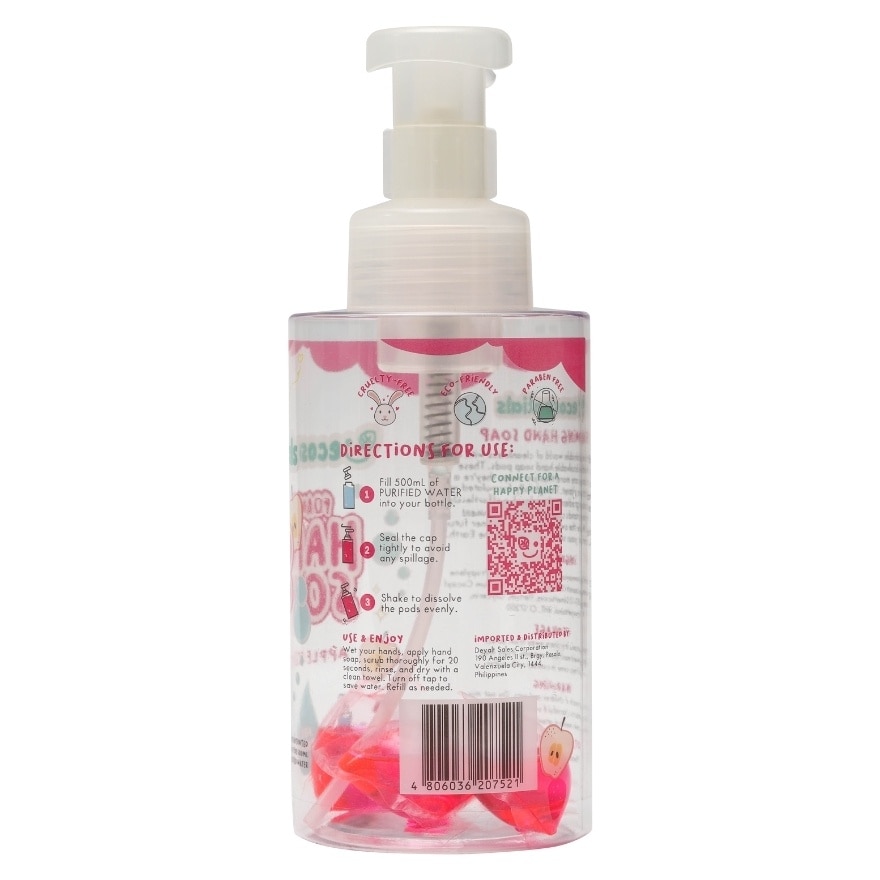 ECOSENTIALS Foaming Hand Soap Pods Apple Scent Starter Kit