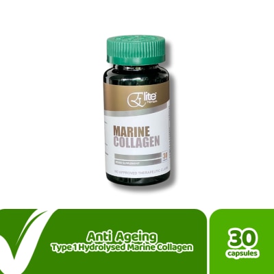 ELITE COLLAGEN Collagen Food Supplement 30 Capsules