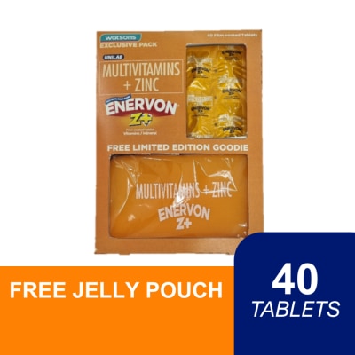 ENERVON ENERVON Tablet Z Plus 40 Film Coated Tablets with Free Pouch image