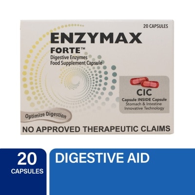 ENZYMAX ENZYMAX ENZYMAX Forte Digestive Enzymes Capsule Sold Per Piece