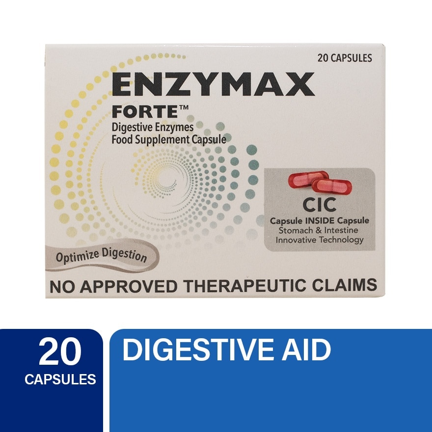 ENZYMAX ENZYMAX Forte Digestive Enzymes Capsule Sold Per Piece