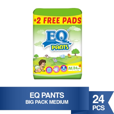 EQ Pants Diaper Big Pack Medium 24pcs