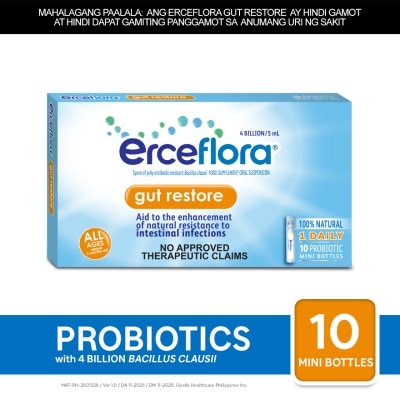 ERCEFLORA Erceflora Gut Restore 10S
