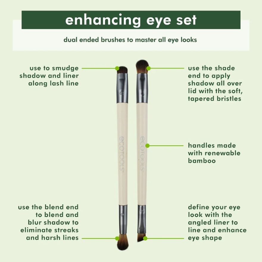 ECO TOOLS 1217 EYE ENHANCING DUO SET