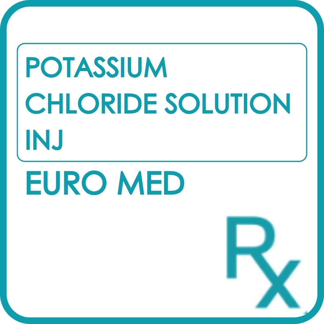 EURO MED Potassium Chloride Solution INJ x 20ml [PRESCRIPTION REQUIRED]