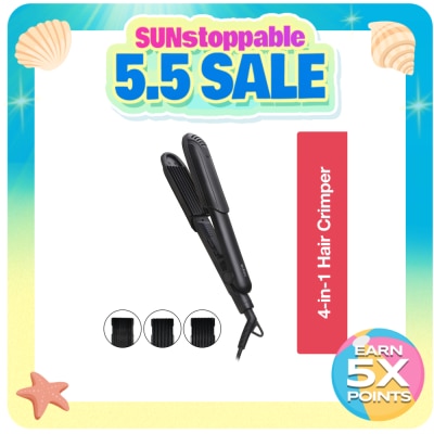 EUROO - Euroo Epc2360Hc 4-In-1 Hair Crimper
