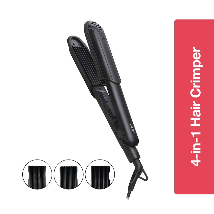Euroo Epc2360Hc 4-In-1 Hair Crimper