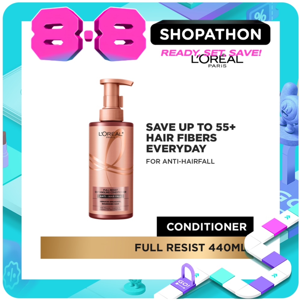 LOREAL Paris Elseve Full Resist Anti Hair Fall Conditioner 440ml image