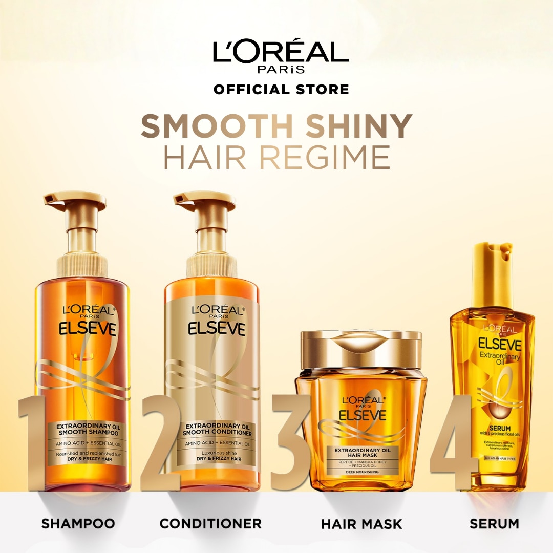 L'ORÉAL PARIS ELSEVE Extraordinary Oil Smooth Conditioner 440ml