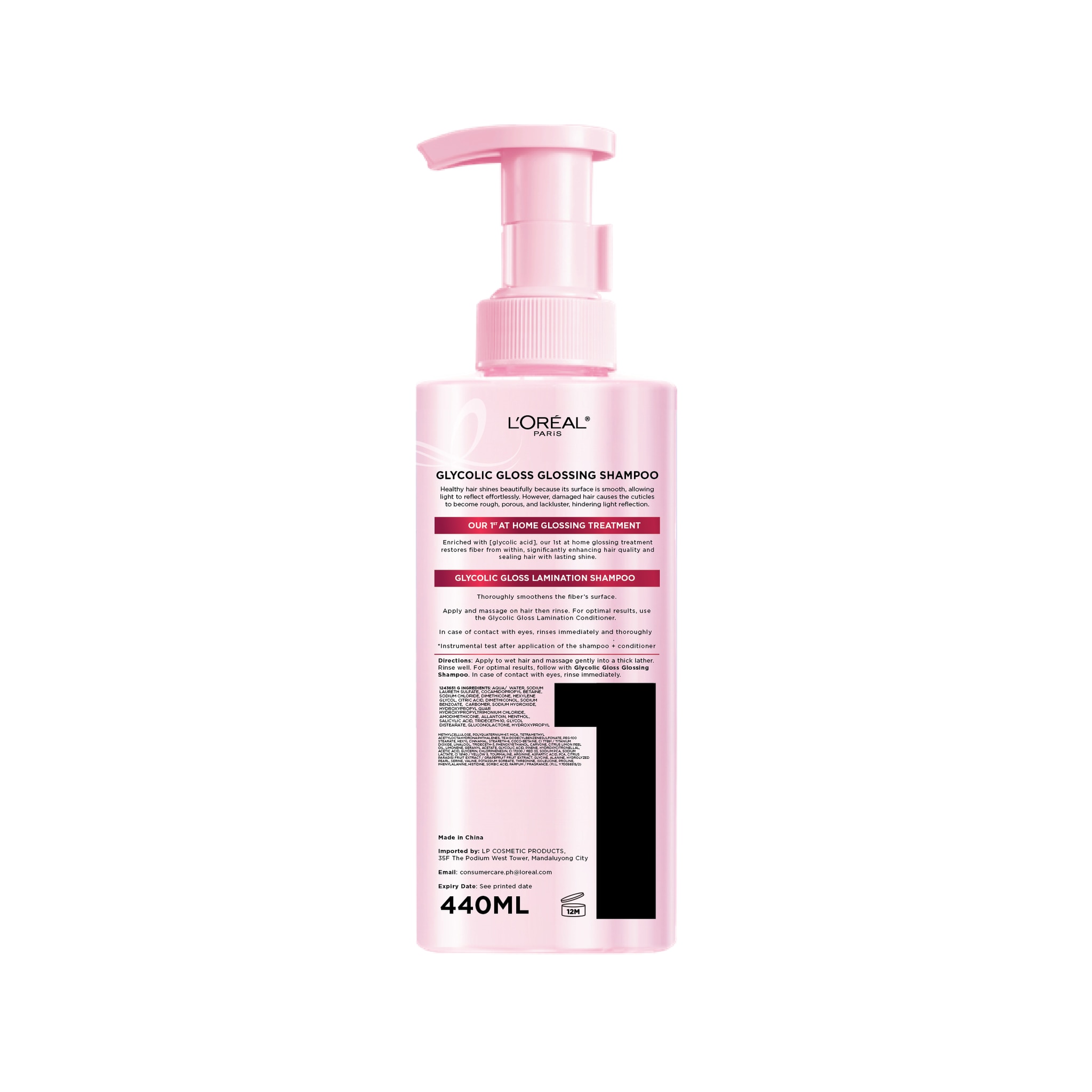 ELSEVE Glycolic Gloss Shampoo 440ml