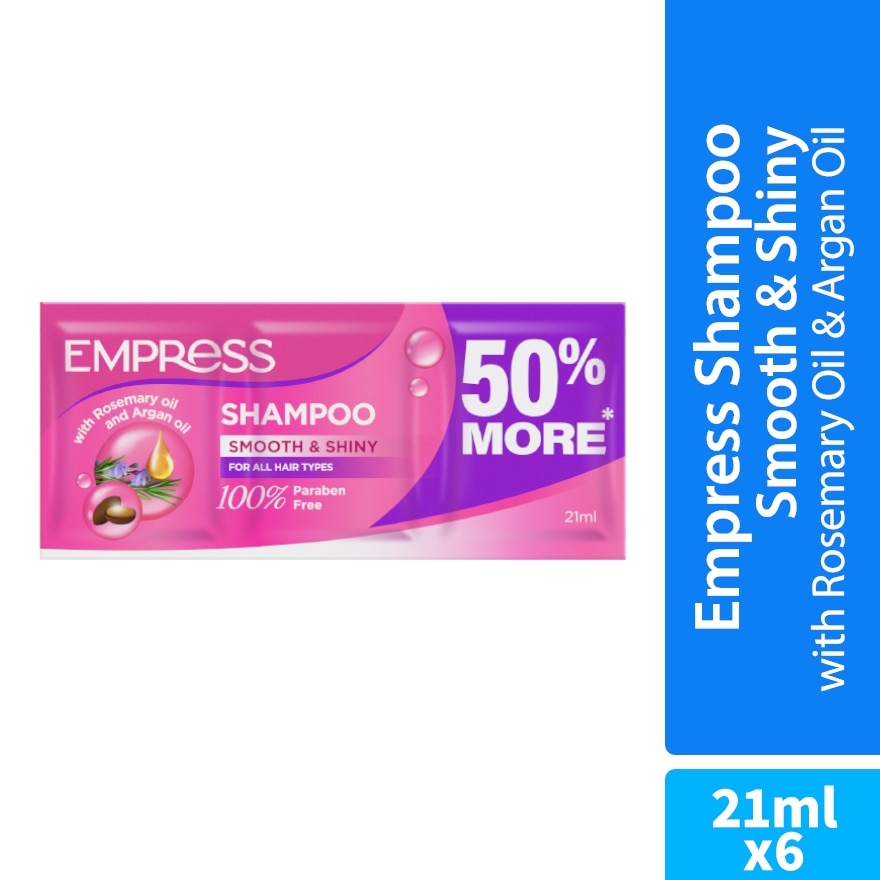 Shampoo Smooth & Shiny Pink 21ML 6s image