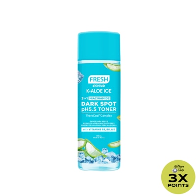 FRESH FRESH Skinlab K-Aloe Ice 3 in 1 Niacinamide Dark Spot Ph 5.5 Toner 100ml