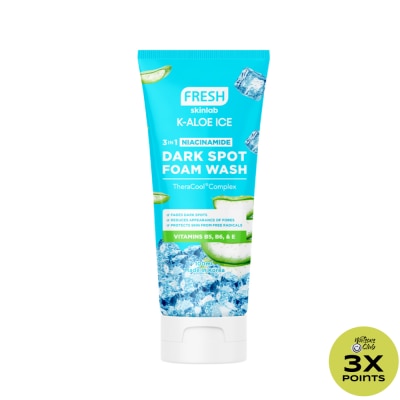 FRESH FRESH Skinlab K-Aloe Ice 3 in 1 Niacinamide Dark Spot Foam Wash 100ml