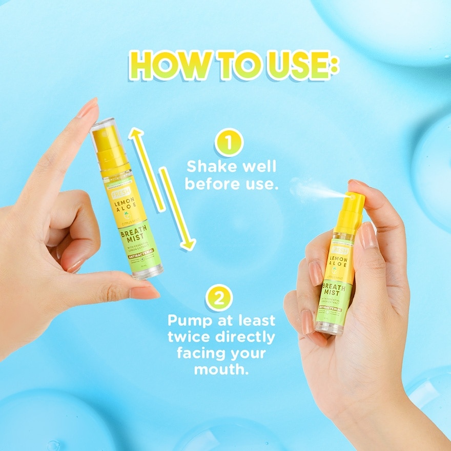 Lemon Aloe Breath Mist 10ml