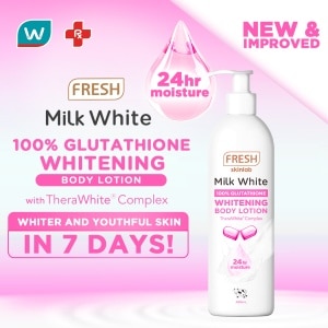 fresh skinlab milk white glutathione lotion review FRESH, Milk White Glutathione Body Lotion 480ml