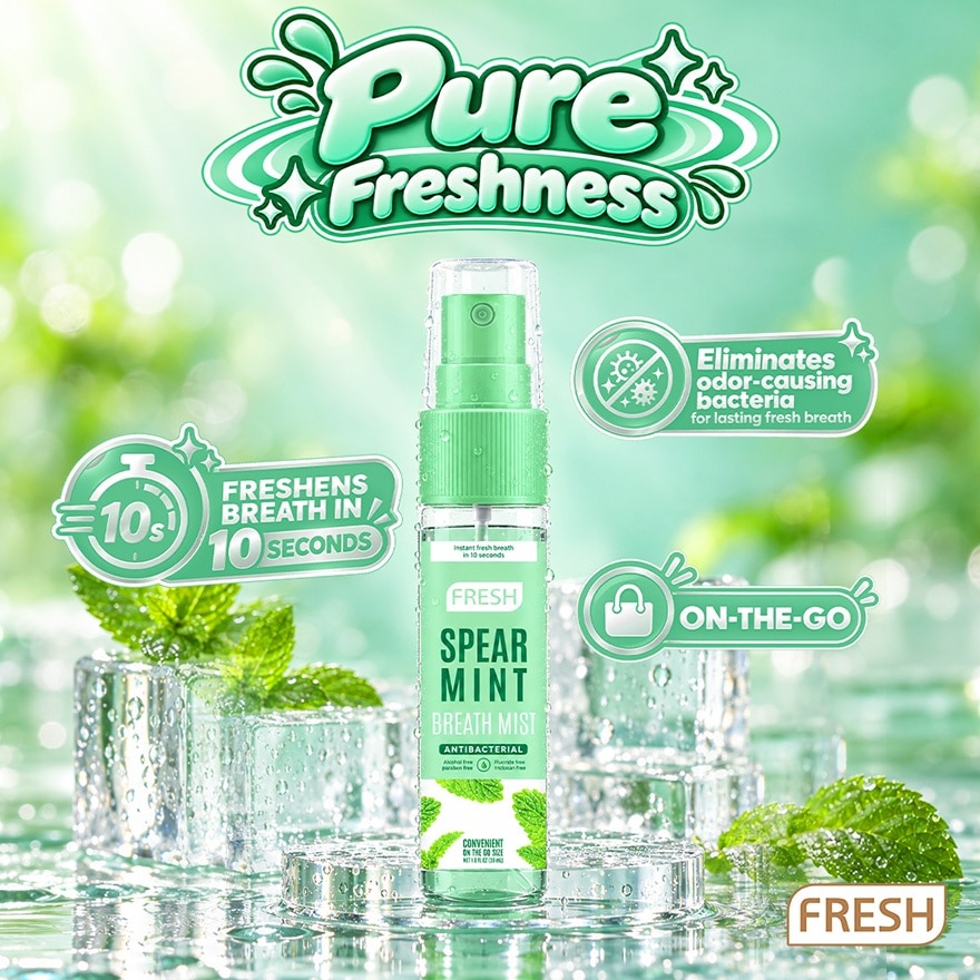 FRESH Spearmint Breath Mist 10ml image