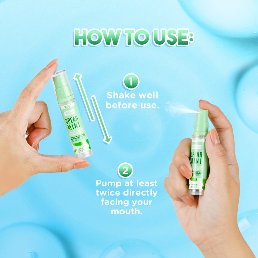 FRESH Spearmint Breath Mist 10ml
